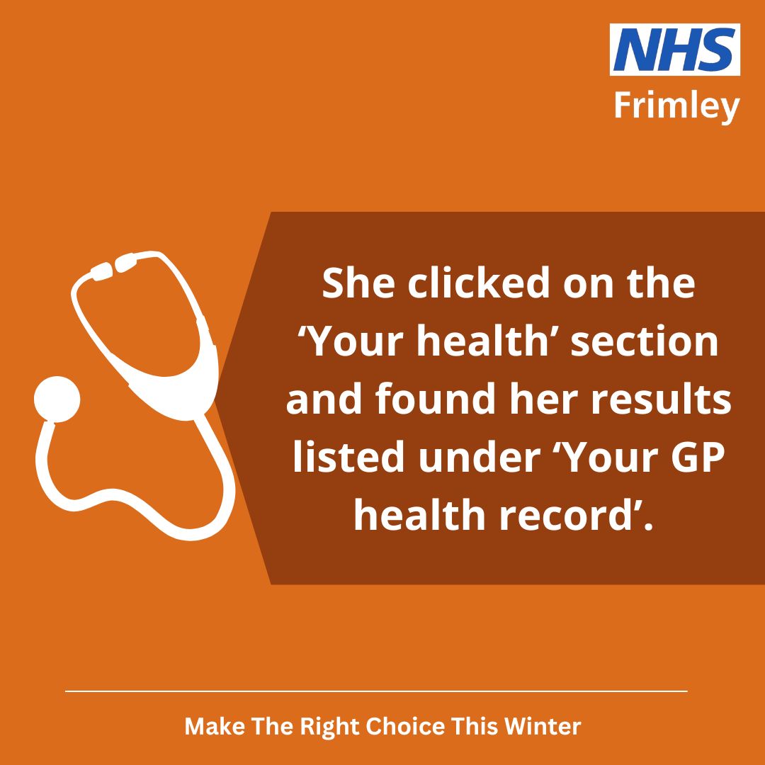 GP access social media image - test results 3